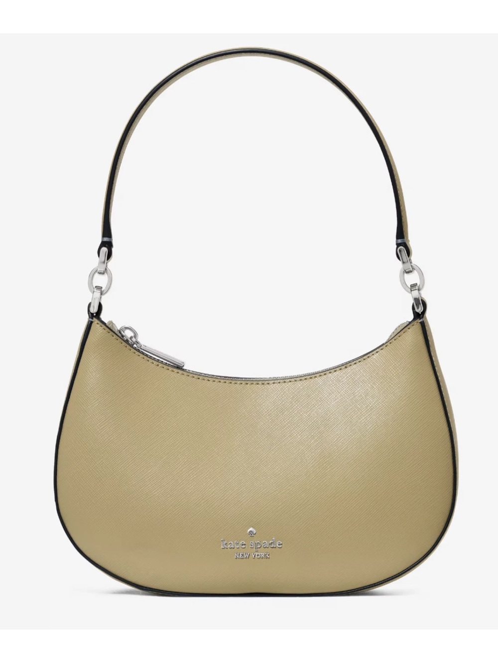 New Kate Spade Paige Shoulder Bag Saffiano Leather Elm
